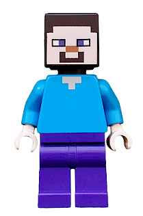 Steve (Light Nougat) - Dark Purple Legs