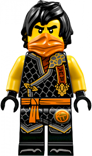 Cole — Cole - Dragons Rising, Tournament Armor, Orange Bandana