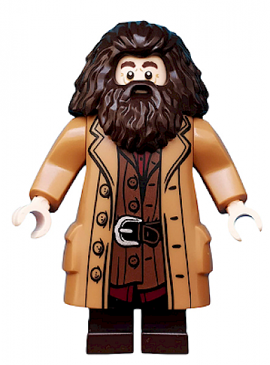 Rubeus Hagrid — Rubeus Hagrid - Medium Nougat Topcoat with Buttons