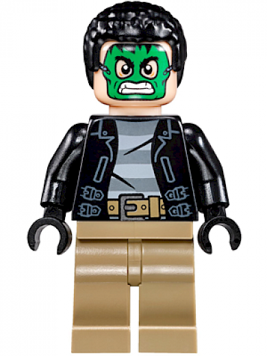 Masked Robber — Masked Robber - Green Mask, Striped Shirt