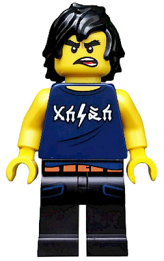 Cole — Cole, The LEGO Ninjago Movie (Minifigure Only without Stand and Accessories)
