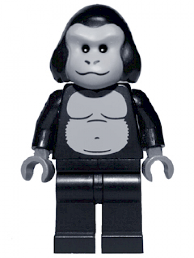 Gorilla Suit Guy — Gorilla Suit Guy, Series 3 (Minifigure Only without Stand and Accessories)