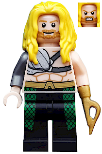 Aquaman, DC Super Heroes (Minifigure Only without Stand and Accessories)